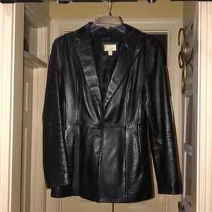 Cache Genuine Leather Jacket